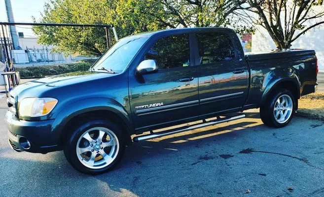 Toyota Tundra · buffed & shined